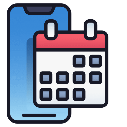 Calendar mobile phone mobile application calendar icon