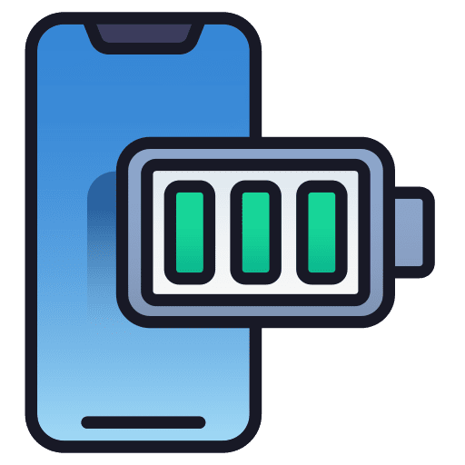 Battery electronics ui mobile icon Battery electronics ui mobile icon