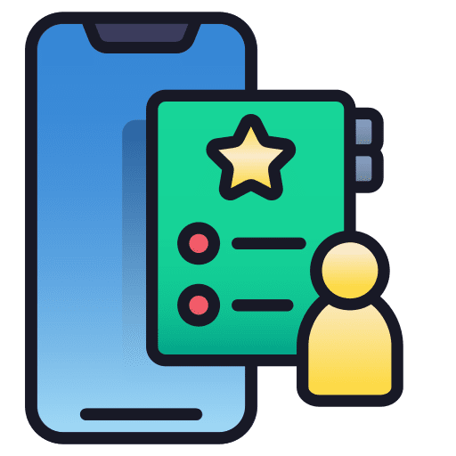 Contacts call communications user icon Contacts call communications user icon