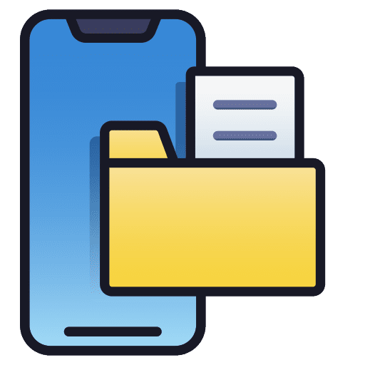 Folder app file files and folders icon Folder app file files and folders icon