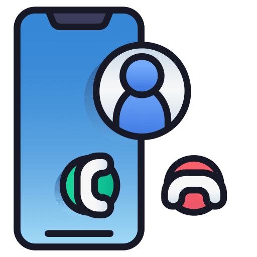 Mobile call smartphone conversation chat icon Mobile call smartphone conversation chat icon