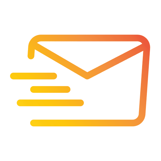 Email interface message multimedia icon