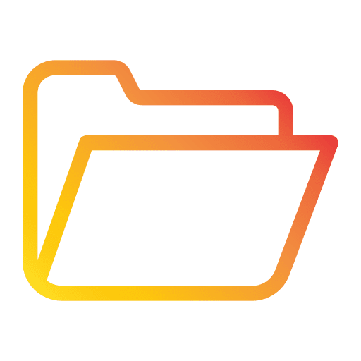 Folder file storage storage files and folders icon