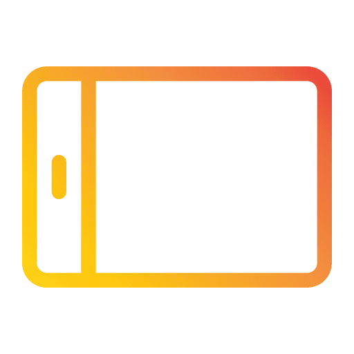 Tablet touch screen electronics communications icon Tablet touch screen electronics communications icon