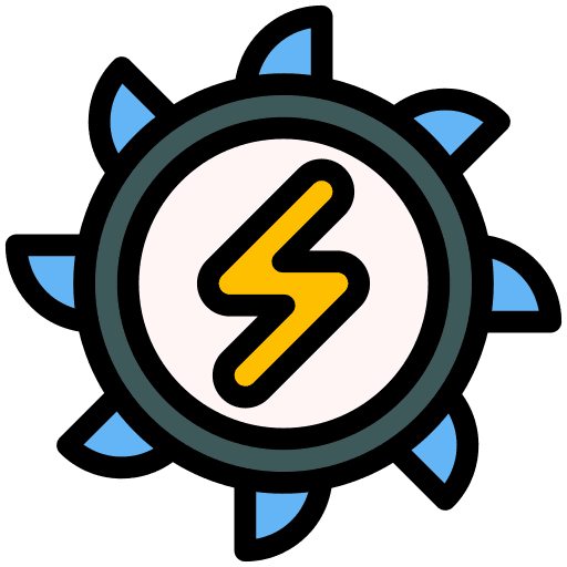 Water mill ecological ecology and environment water mill icon