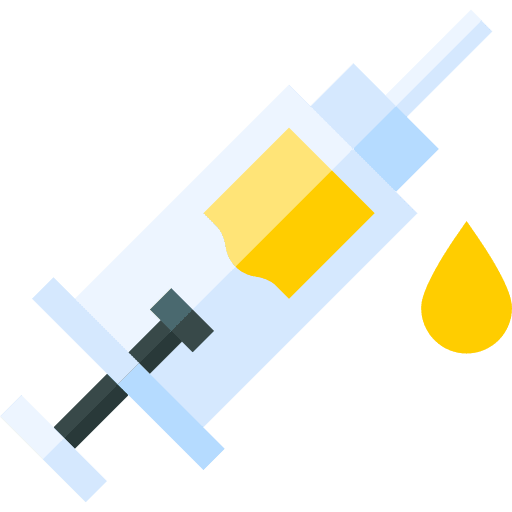 Injection vaccine healthcare and medical anesthesia icon Injection vaccine healthcare and medical anesthesia icon