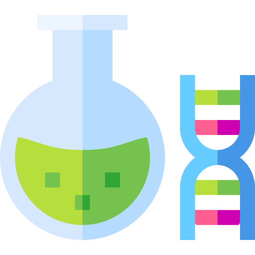 Microbiology molecule education chemistry icon Microbiology molecule education chemistry icon