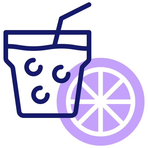 Juice orange juice food and restaurant drink icon Juice orange juice food and restaurant drink icon