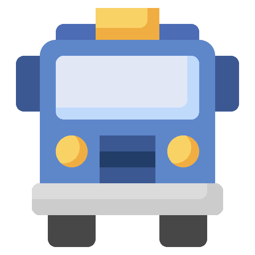 School bus vehicle transportation public icon School bus vehicle transportation public icon