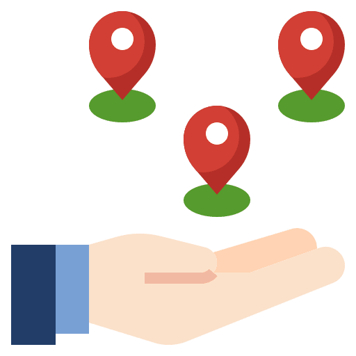 Share location place maps and location gps navigation icon Share location place maps and location gps navigation icon
