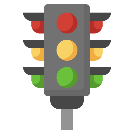 Traffic lights urban traffic lights traffic signal icon