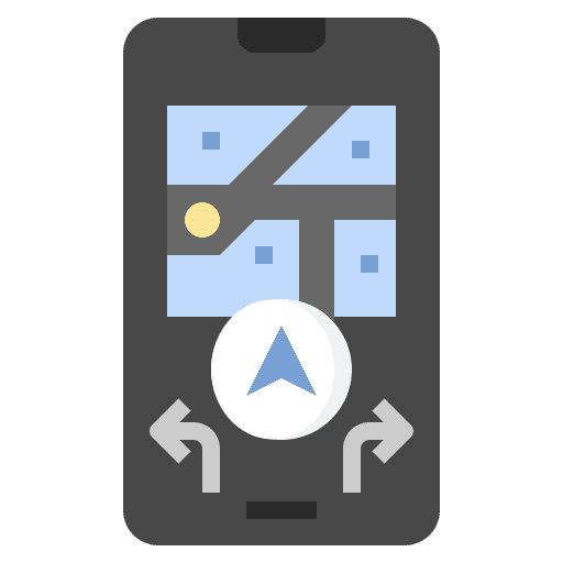 Gps mobile phone location gps icon Gps mobile phone location gps icon
