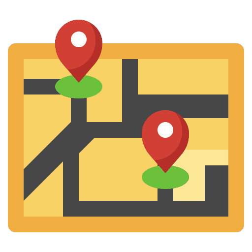 Map position maps and location map location icon Map position maps and location map location icon