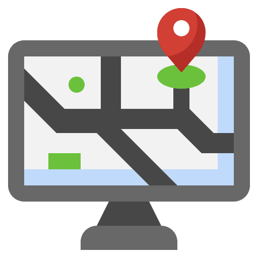 Navigator screen placeholder location icon Navigator screen placeholder location icon