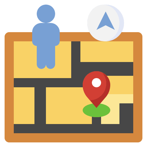 Street view electronics maps and location navigation icon Street view electronics maps and location navigation icon
