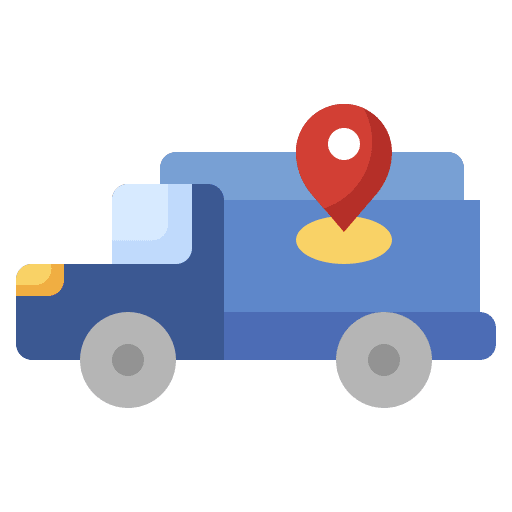 Tracking shipping and delivery shipment order icon Tracking shipping and delivery shipment order icon