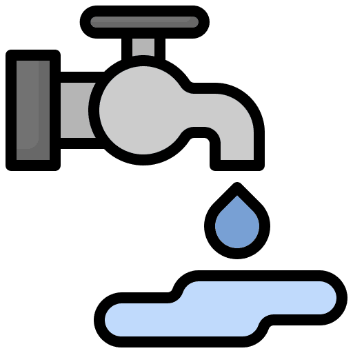 Clean water faucet clean water furniture and household icon Clean water faucet clean water furniture and household icon
