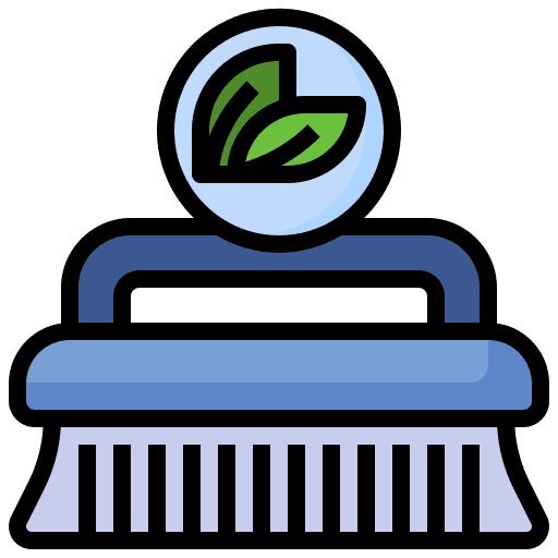 Wooden brush wooden brush furniture and household wash icon Wooden brush wooden brush furniture and household wash icon