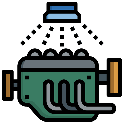 Engine engine transportation motor icon