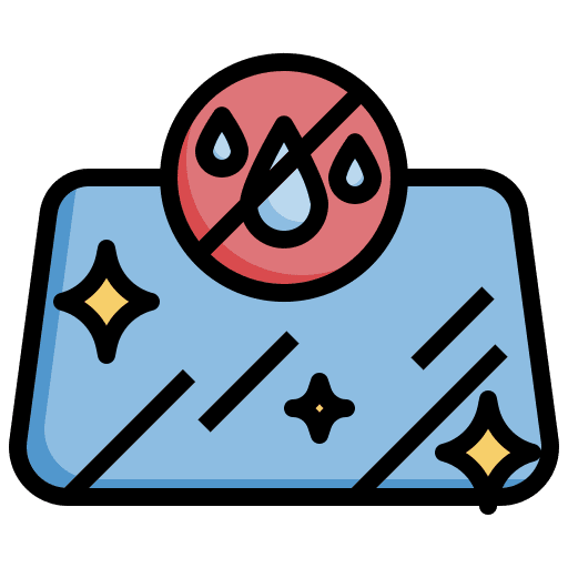 Rain repellent signaling drop water icon Rain repellent signaling drop water icon