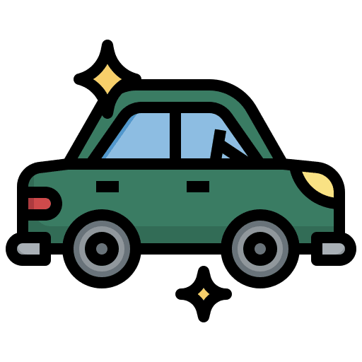 Car wash transport vehicle automobile icon Car wash transport vehicle automobile icon