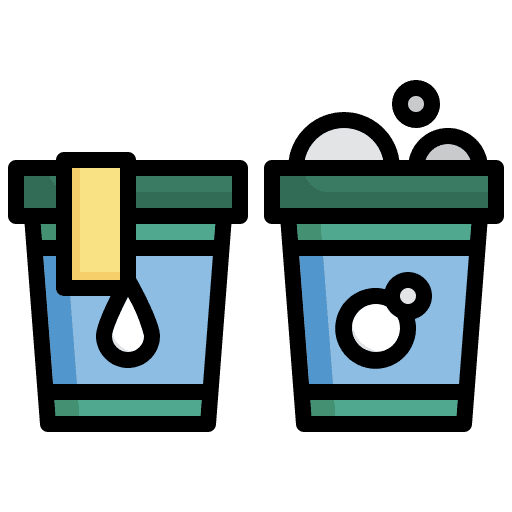 Pail soap transportation pail icon Pail soap transportation pail icon