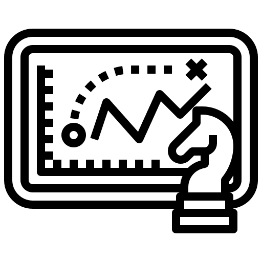 Strategy process sport marketing strategy icon Strategy process sport marketing strategy icon