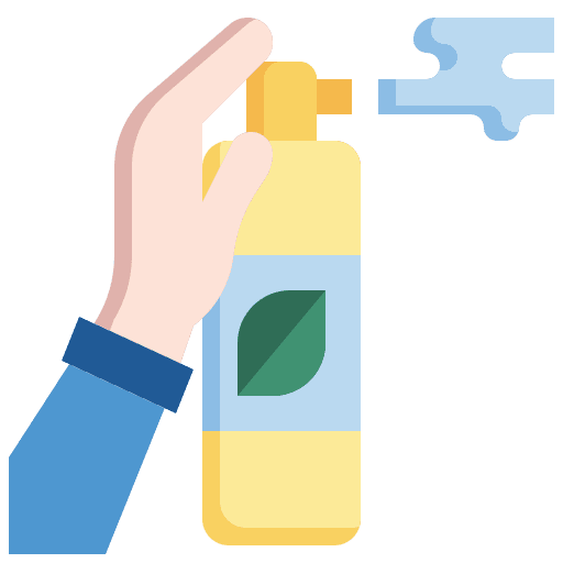 Air freshener refreshing wellness perfume icon