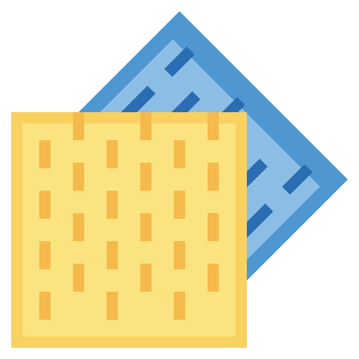 Microfiber furniture and household microfiber cloth icon