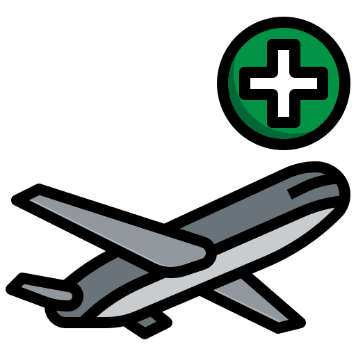 Aircraft transportation airplane fly icon Aircraft transportation airplane fly icon