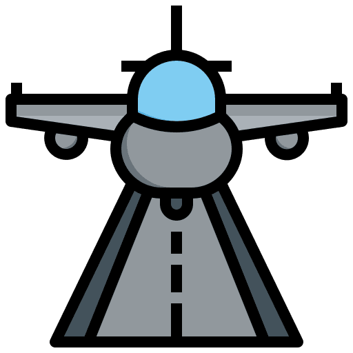 Landing arrival airplane landing icon Landing arrival airplane landing icon