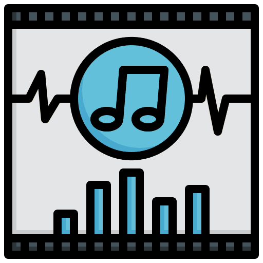 Soundtrack song cinema film icon