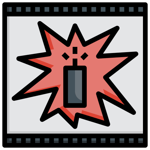 Special effects movie fix retouch icon