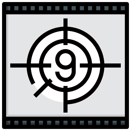 Film opening counting film opening film icon Film opening counting film opening film icon