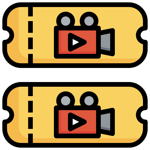 Movie ticket movie ticket theatre cinema icon Movie ticket movie ticket theatre cinema icon