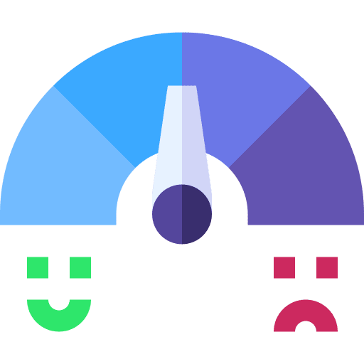 Customer satisfaction marketing meter rate icon Customer satisfaction marketing meter rate icon