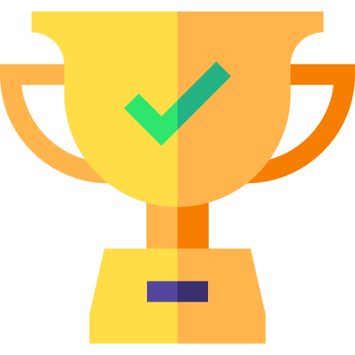 Trophy tick trophy approved icon Trophy tick trophy approved icon