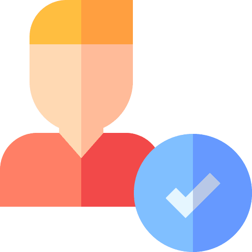 Candidate check active user employment icon