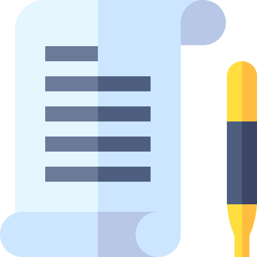 Contract enroll business business and finance icon Contract enroll business business and finance icon