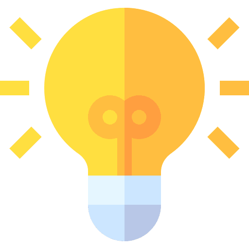 Creative bulb lighting creativity icon Creative bulb lighting creativity icon