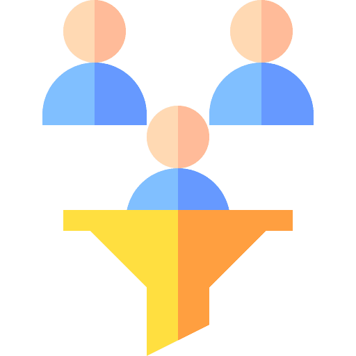 Filter customer filter business and finance icon Filter customer filter business and finance icon