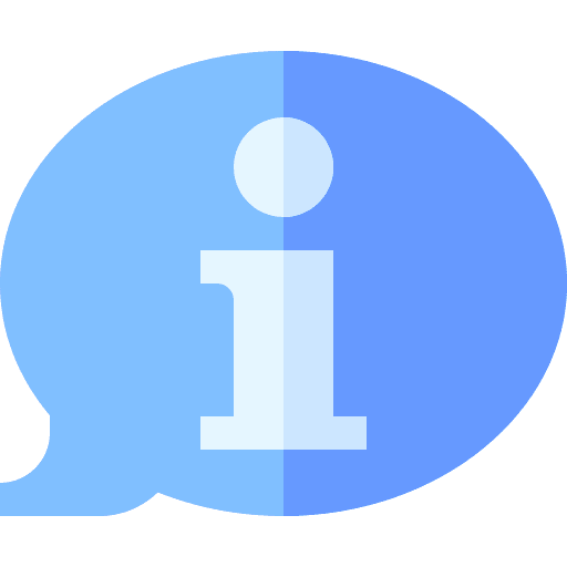 Information chat box speech bubble customer service icon Information chat box speech bubble customer service icon