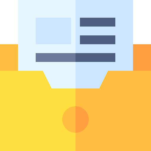 Portfolio luggage office files and folders icon Portfolio luggage office files and folders icon