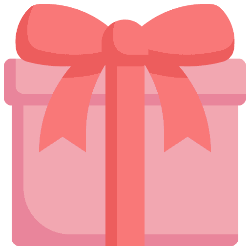 Gift shopping center birthday surprise icon