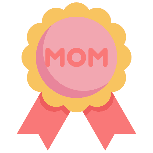 Badge mothers day medal award icon Badge mothers day medal award icon