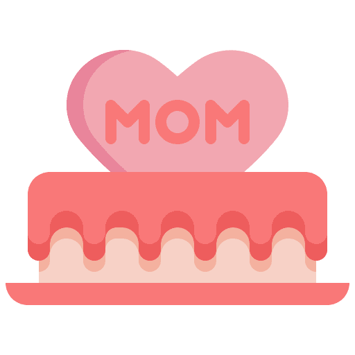 Cake birthday and party food and restaurant bakery icon Cake birthday and party food and restaurant bakery icon