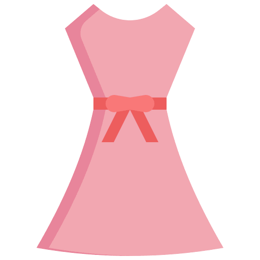Dress dress femenine garment icon Dress dress femenine garment icon