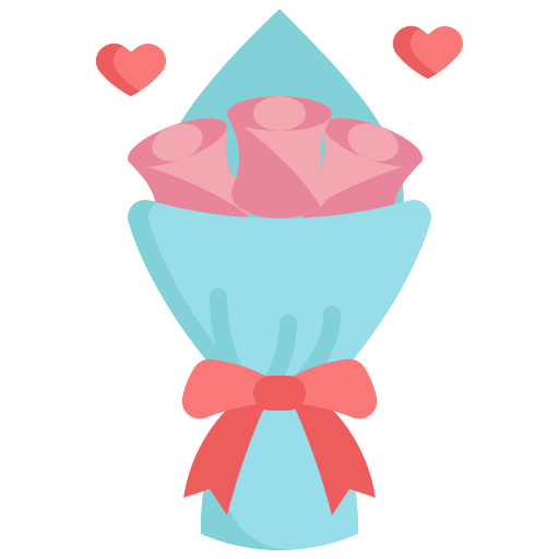 Rose flower bouquet rose love and romance icon Rose flower bouquet rose love and romance icon