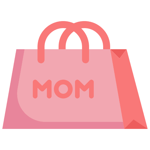 Shopping bag mom mothers day shopping bag icon Shopping bag mom mothers day shopping bag icon