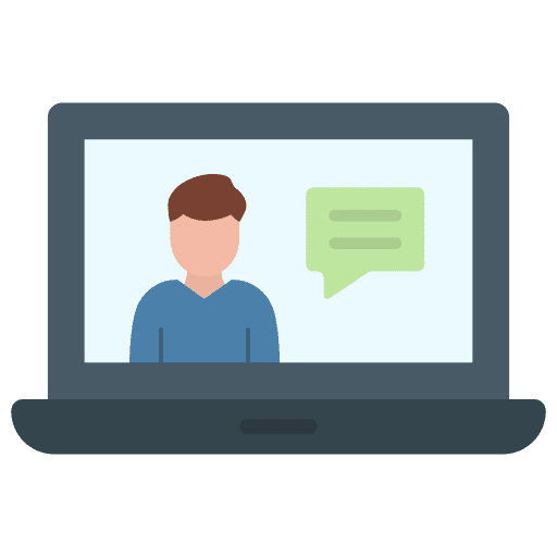 Live stream internet online video vlogger icon Live stream internet online video vlogger icon